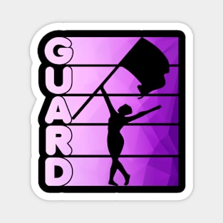 Color Guard Marching Band Flag Magnet