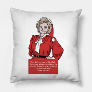 Rose Nylund Christmas Quote Pillow