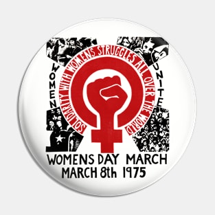 Women's March 1976 Pin