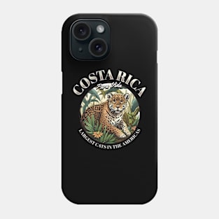 Apex Predator: Majestic Jaguar of Costa Rica Black Phone Case