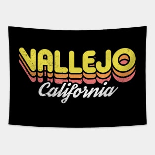 Retro Vallejo California Tapestry