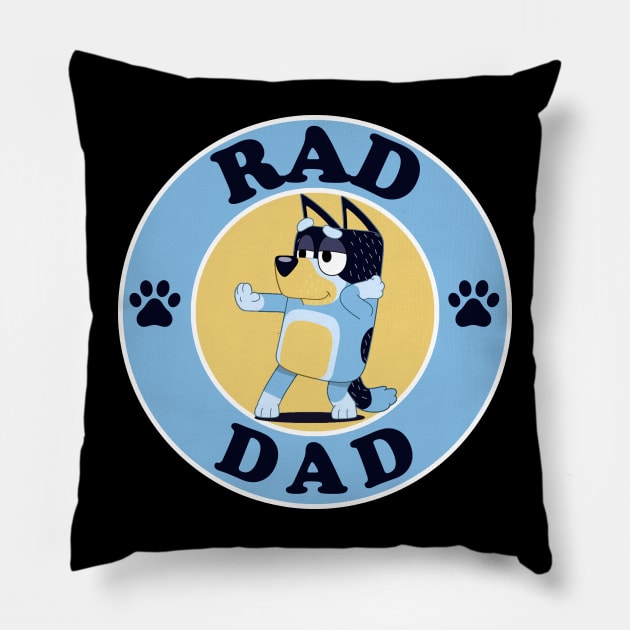 RAD. Daddy Pillow by Paintgolden
