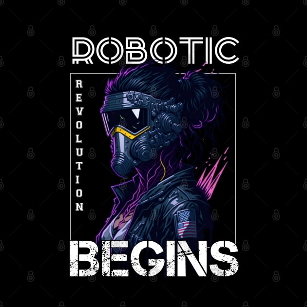 Robotic Revolution Begins by QuirkyPrintShop