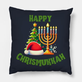 Happy Chrismukkah Pillow