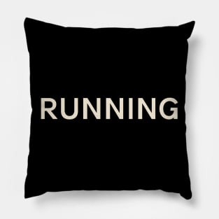 Running Passions Interests Fun Things to Do Pillow