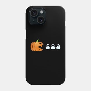 Pumpkin Eating Ghost Phone Case