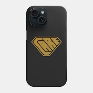 Care SuperEmpowered (Gold) Phone Case