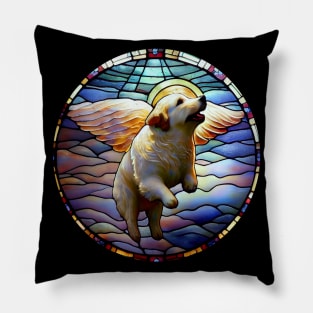 Divine Doggo: Savior of the Common Man Pillow