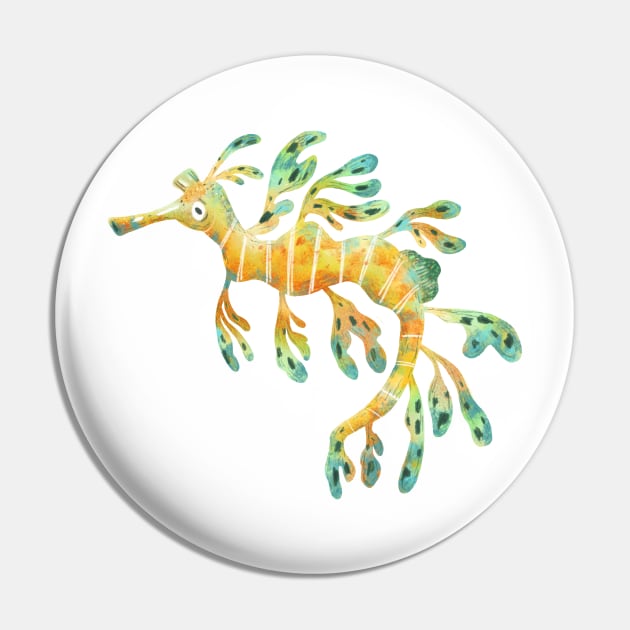 Leafy Seadragon Pin by tarynosaurus