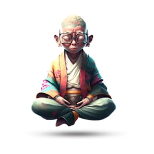 Meditating boy T-Shirt