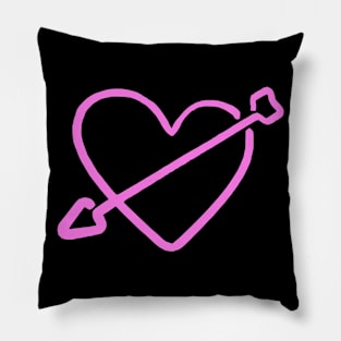 Neon Love Pillow