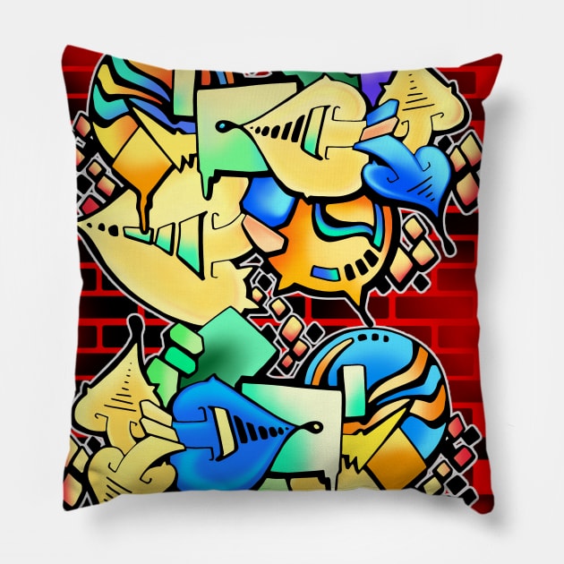 Deftronic Pillow by Dmitri