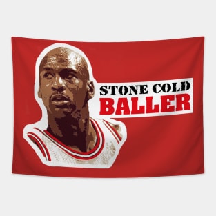 Stone Cold Baller Jordan Tapestry