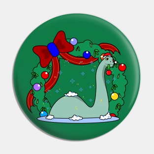 Gertie's Christmas Wreath Pin