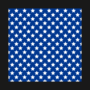 USA Stars White And Blue T-Shirt