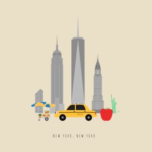 New York City, NYC Skyline T-Shirt