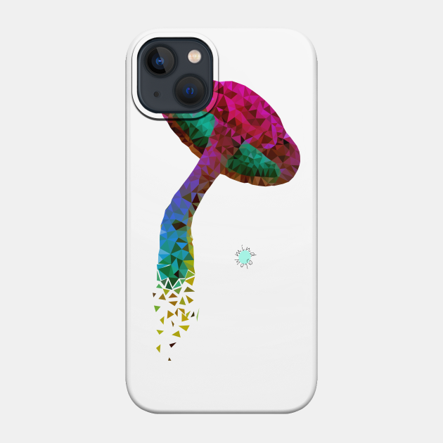 Psilocybe Mushroom 002 - Trippy - Phone Case