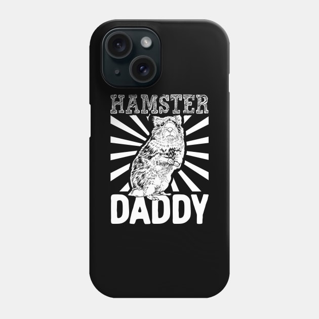 Hamster lover - Hamster Daddy Phone Case by Modern Medieval Design