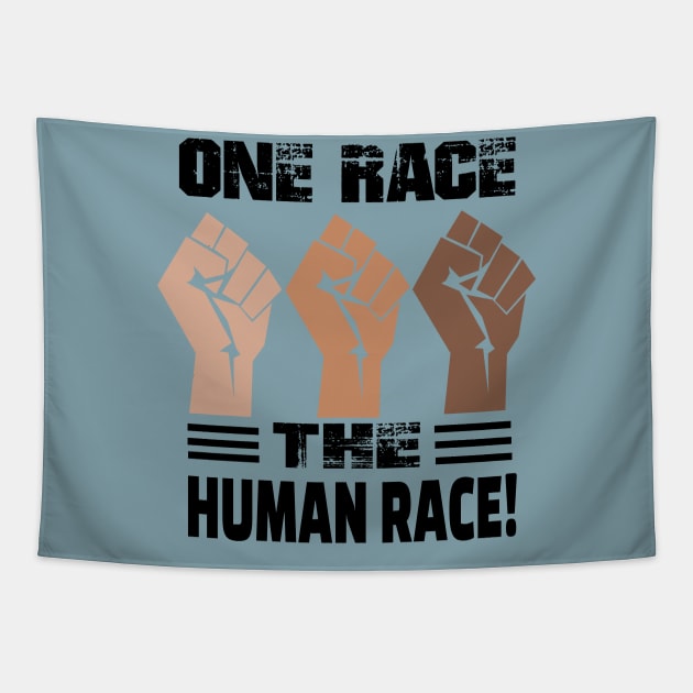 one race the human race..community equal rights Tapestry by DODG99