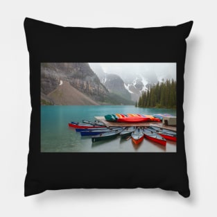 Canoes at Moraine Pillow