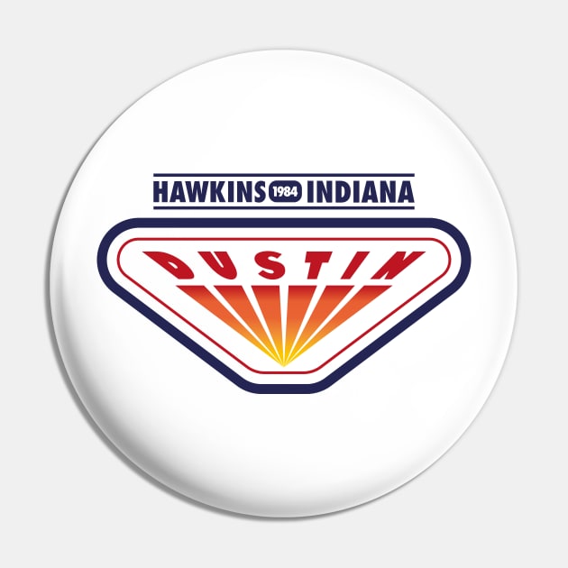 Dustin Arcade - Hawkins Indiana - 80s Vintage Tee Pin by RetroReview