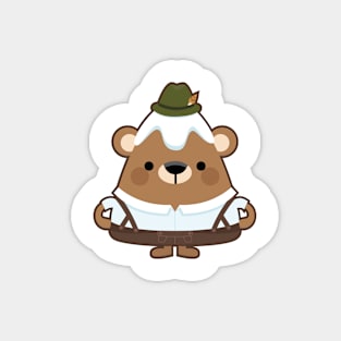 Bavarian mountain bear Magnet