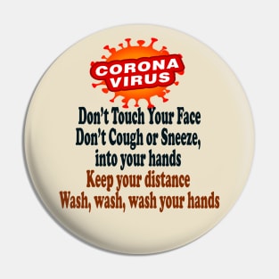 Corona Virus Covid_19 Pin