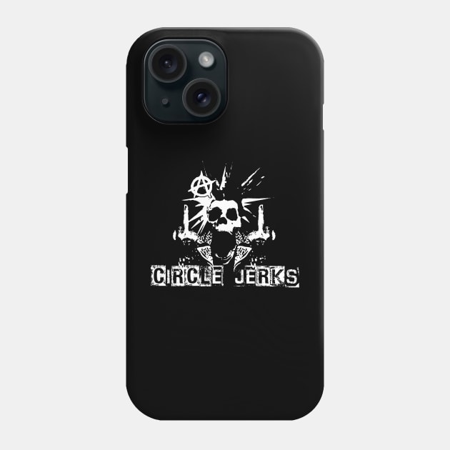 circle jerks skeleton punk Phone Case by calistoneug