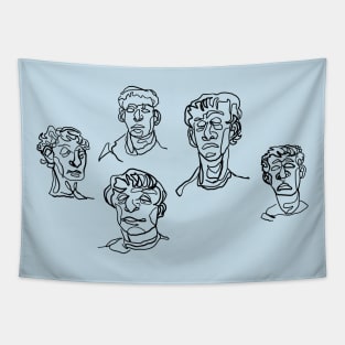 faces Tapestry