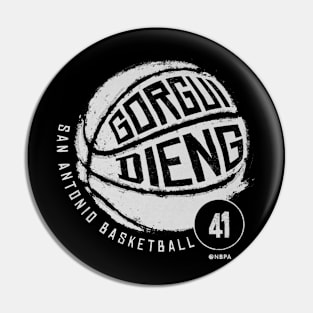 Gorgui Dieng San Antonio Basketball Pin