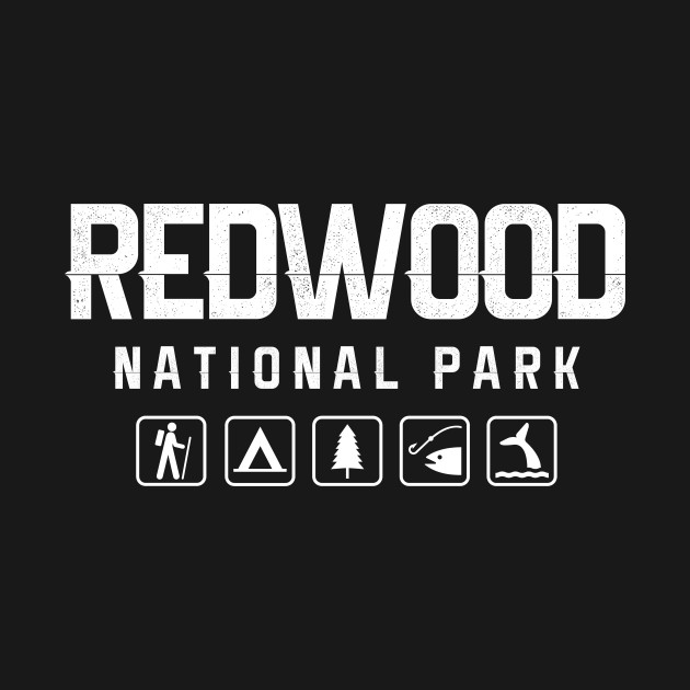 Discover Redwood National Park, California - National Park - T-Shirt
