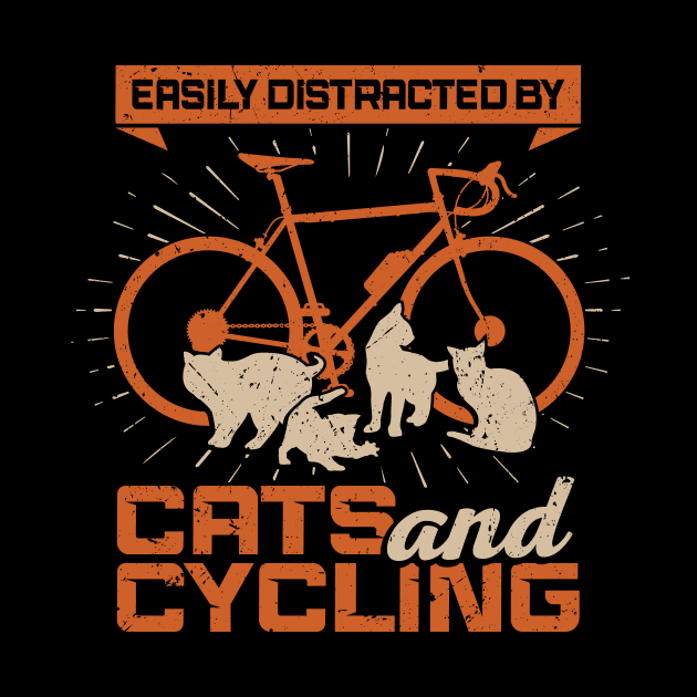 Easily Distracted By Cats And Cycling by Dolde08