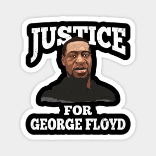 Justice for George Floyd I cant breathe black lives matter Magnet