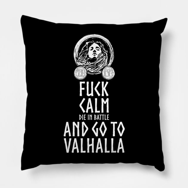 Go To Valhalla Pillow by Styr Designs