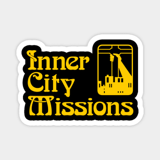 Inner City Missions as worn by kurt cobain Magnet