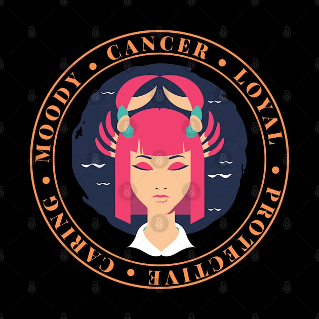 Cancer zodiac by A Jersey Store