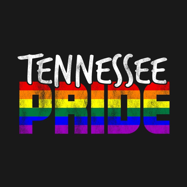 Tennessee Pride LGBT Flag by wheedesign