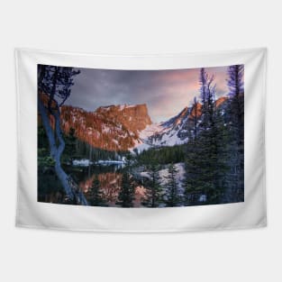 Moody Daybreak at Dream Lake Tapestry