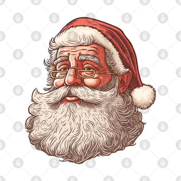 retro santa claus by Hobbybox