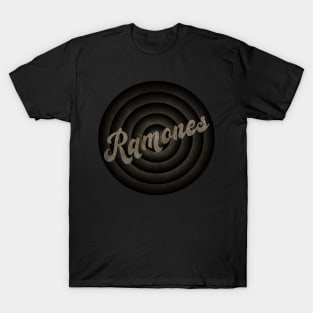 Ramones - Classic Logo Premium Burnout T-Shirt - Pop Music