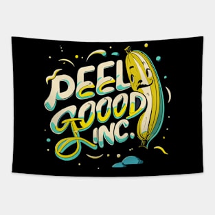 Peel Good Inc. Banana Shirt Tapestry