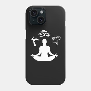 Yoga lifestyle shirt Phone Case