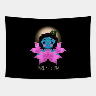 Iskcon - Krishna - hare krishna - Hindu gods - krsna Tapestry