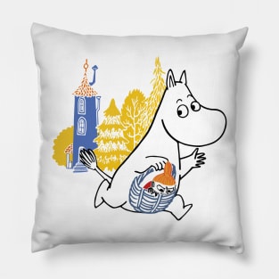 Moomintroll and Little My Pillow