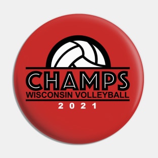 Celebrate Wisconsin Volleyball's Championship! Pin