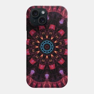 Stained Glass Mosaic Flower Phone Case