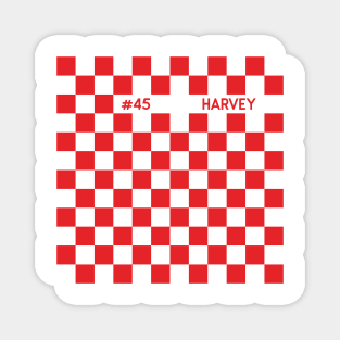 Jack Harvey Racing Flag Magnet