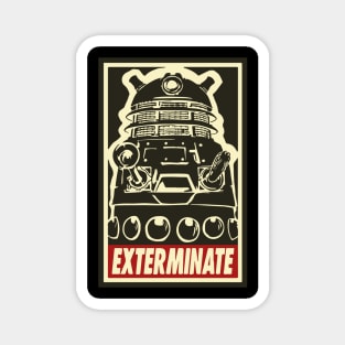 Exterminate - Dalek - Dr Who Magnet