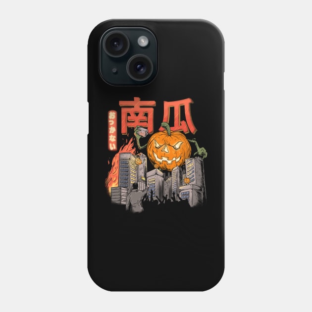 Great Pumpkinzilla - Kaiju Japan Halloween Pumpkin Phone Case by TuuliTuule