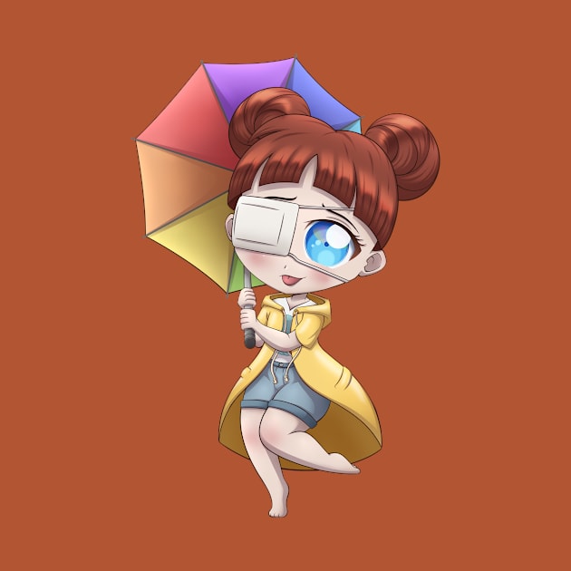 Chibi Yokai: Karakasa by Shila